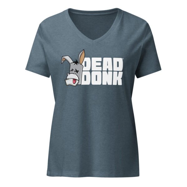 DeadDonk® Women’s relaxed v-neck t-shirt - Image 7