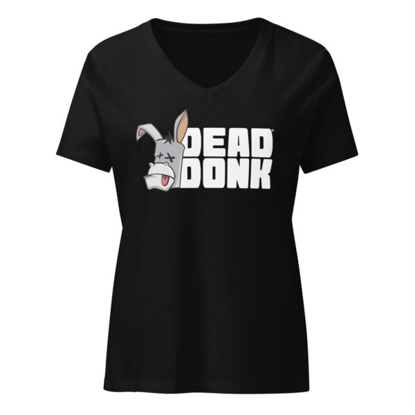 DeadDonk® Women’s relaxed v-neck t-shirt - Image 2